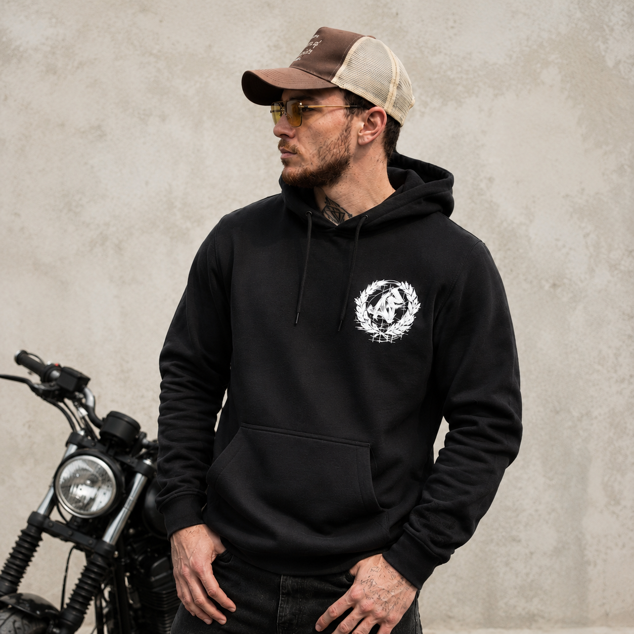 Sweat STOP HARCELEMENT Noir