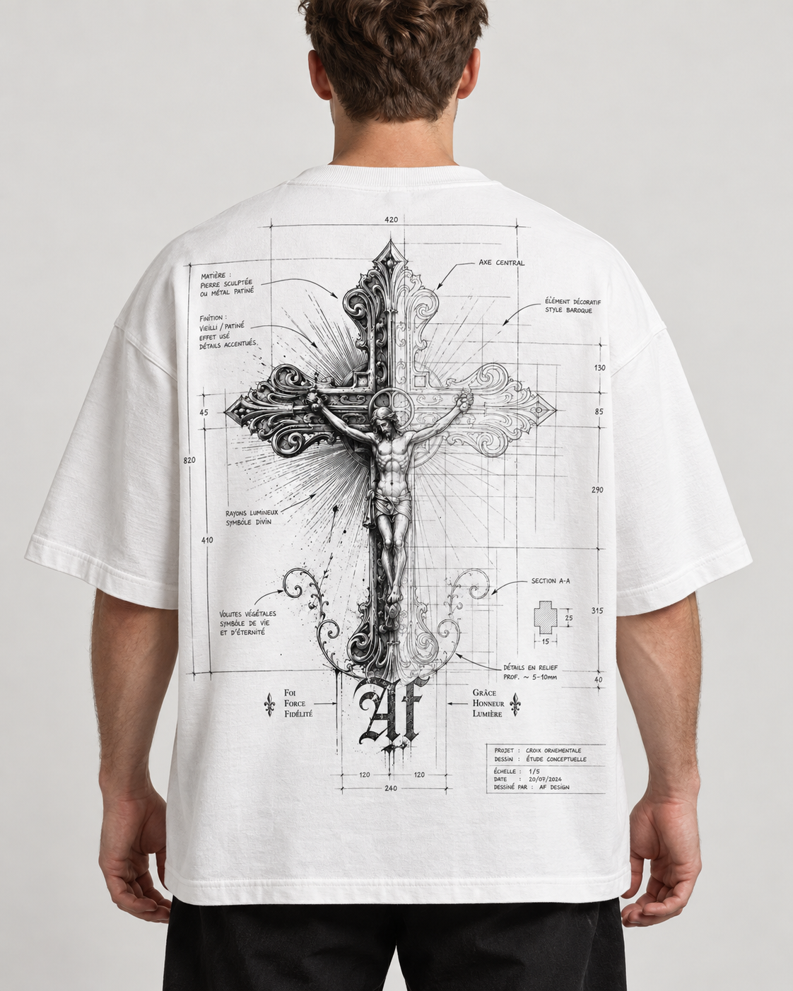 T-shirt Oversize - L’ARCHITECTE DU SACRÉ