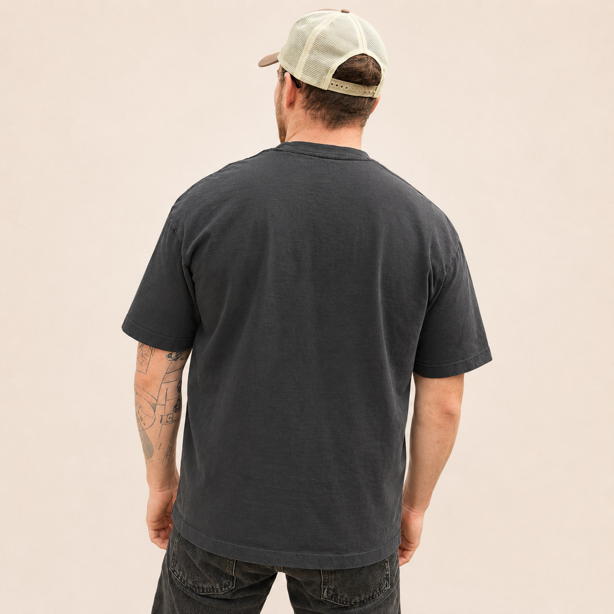 T-shirt Oversize L'Olivier - Black