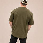 T-shirt Oversize L'Olivier - Kaki