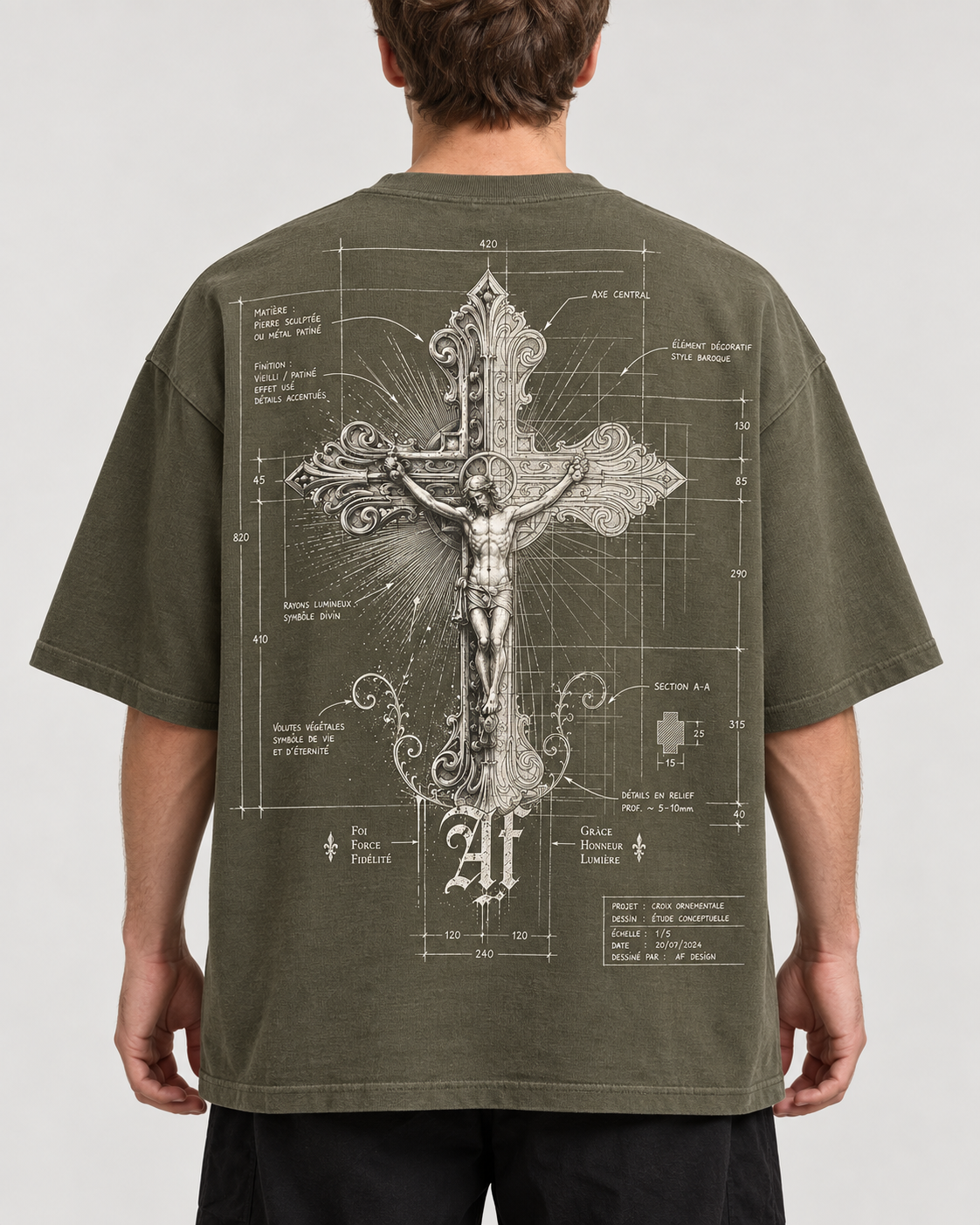 T-shirt Oversize - L’ARCHITECTE DU SACRÉ