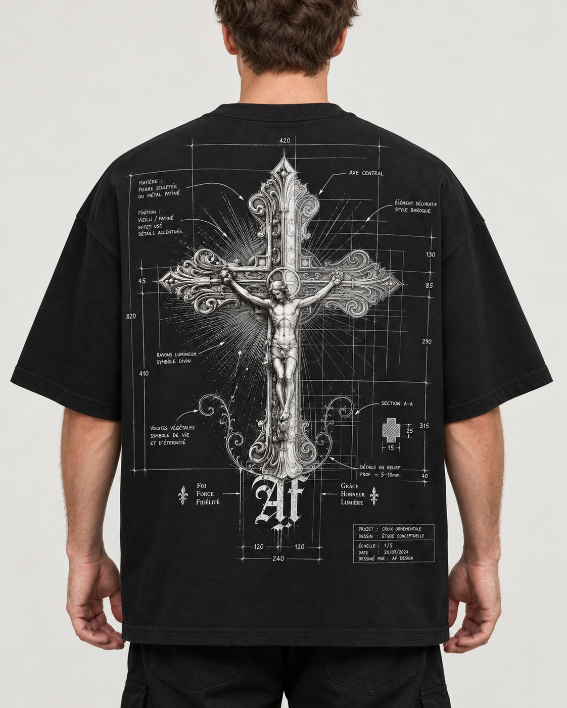 T-shirt Oversize - L’ARCHITECTE DU SACRÉ