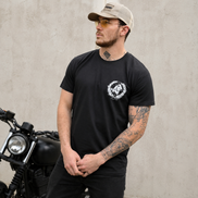 T-shirt STOP HARCELEMENT Noir