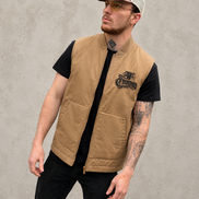 Veste Sans Manches Workwear - Esquisse Tan