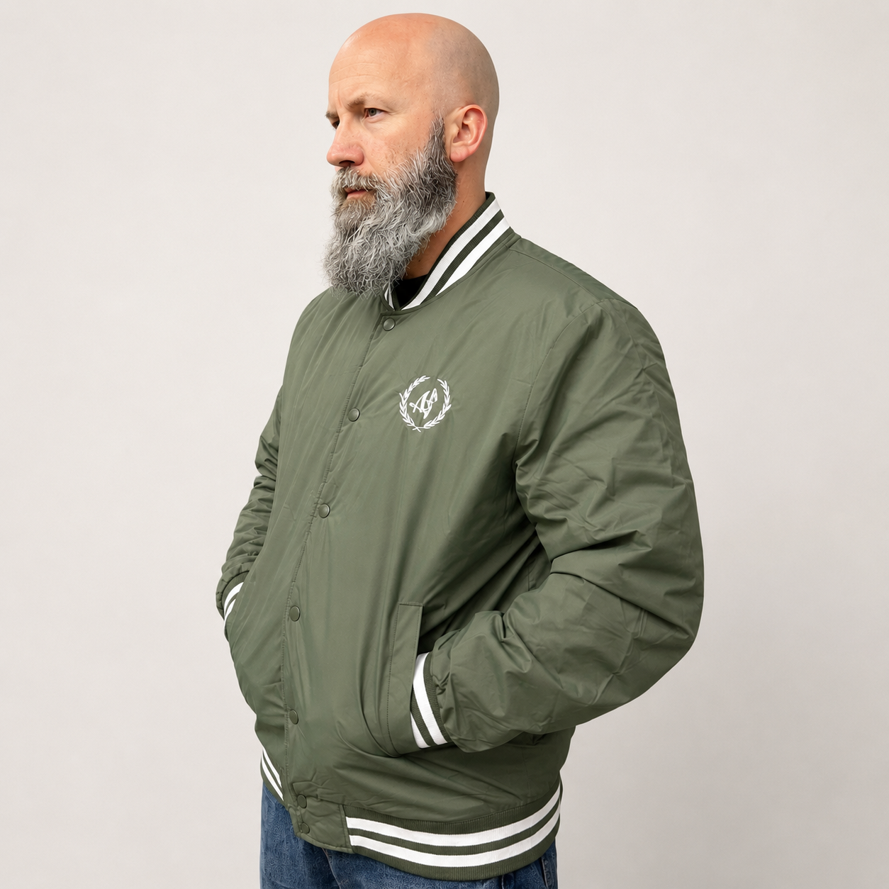 Veste Teddy - Kaki
