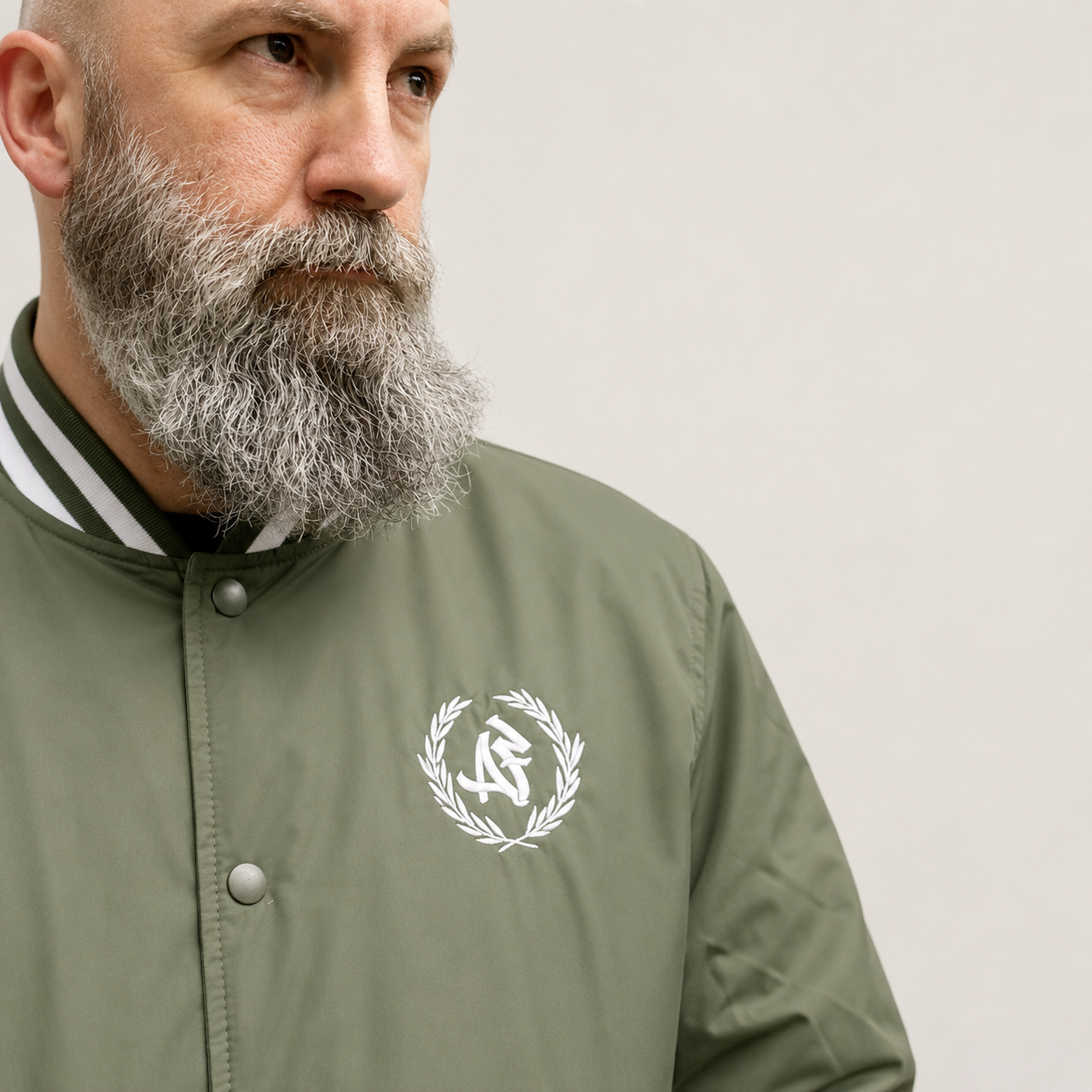 Veste Teddy - Kaki