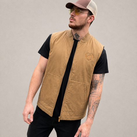 Veste Sans Manches Workwear - Tan