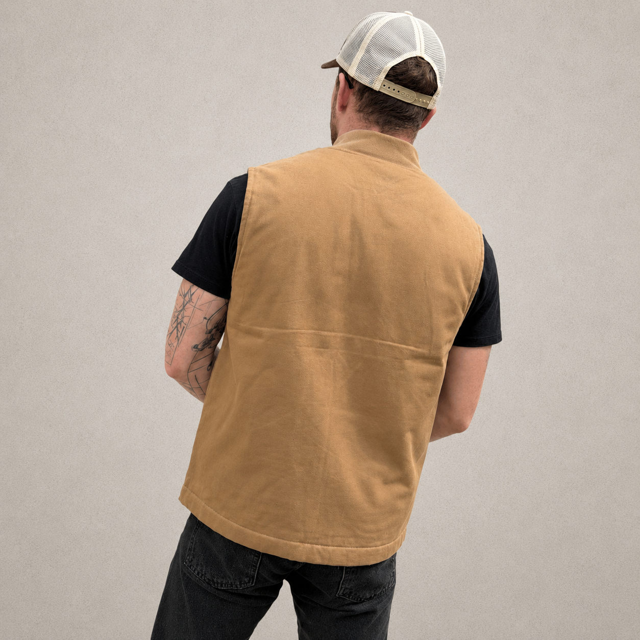 Veste Sans Manches Workwear - Tan
