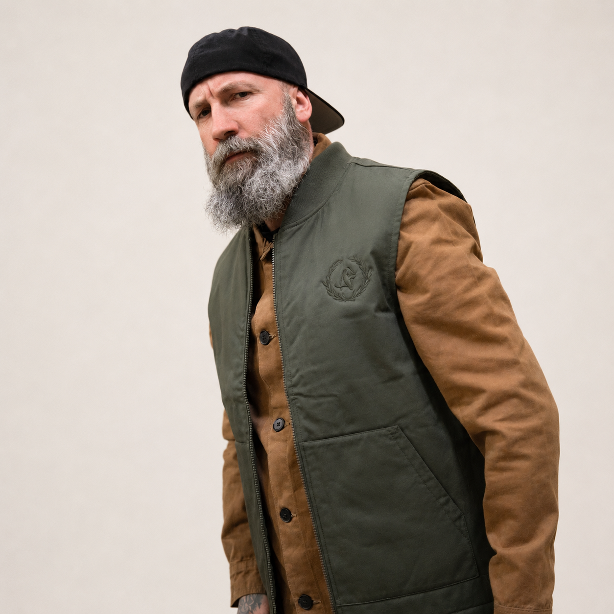 Veste Sans Manches Workwear - Kaki