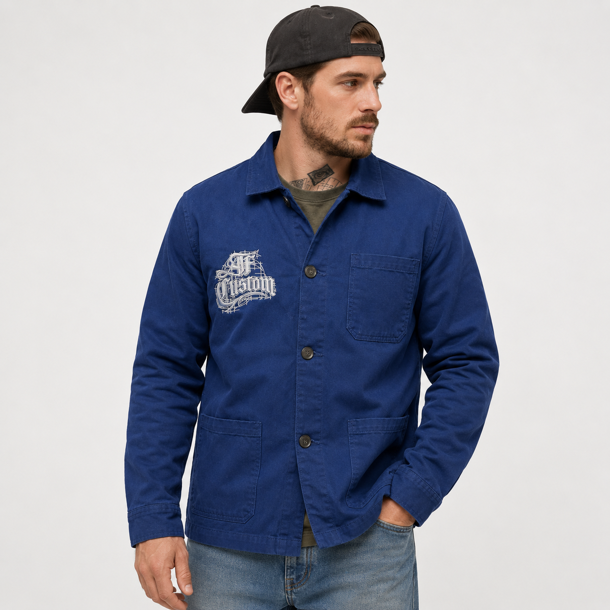 Veste Workwear Esquisse - Bleu